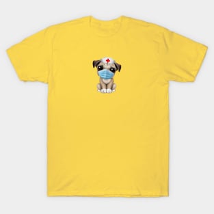 Cute Pug Puppy Nurse T-Shirt